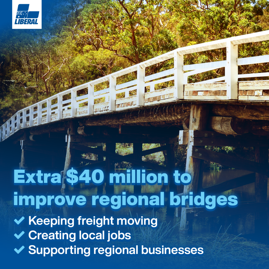 $40 Million Funding Boost For Bridges Renewal Program