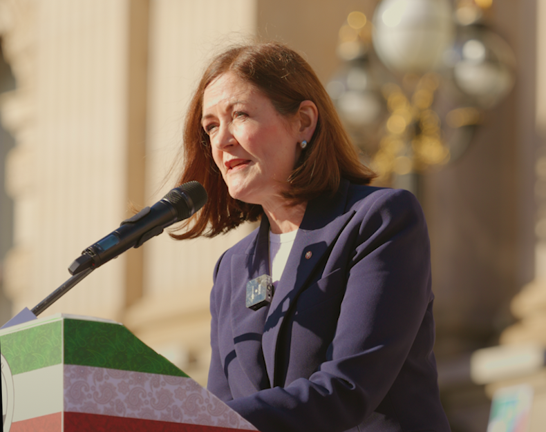 Address at Iranian International Women's Day March, Parliament House ...